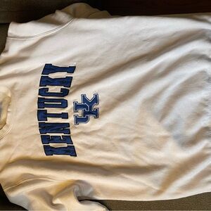 Kentucky White and Blue Sweatshirt